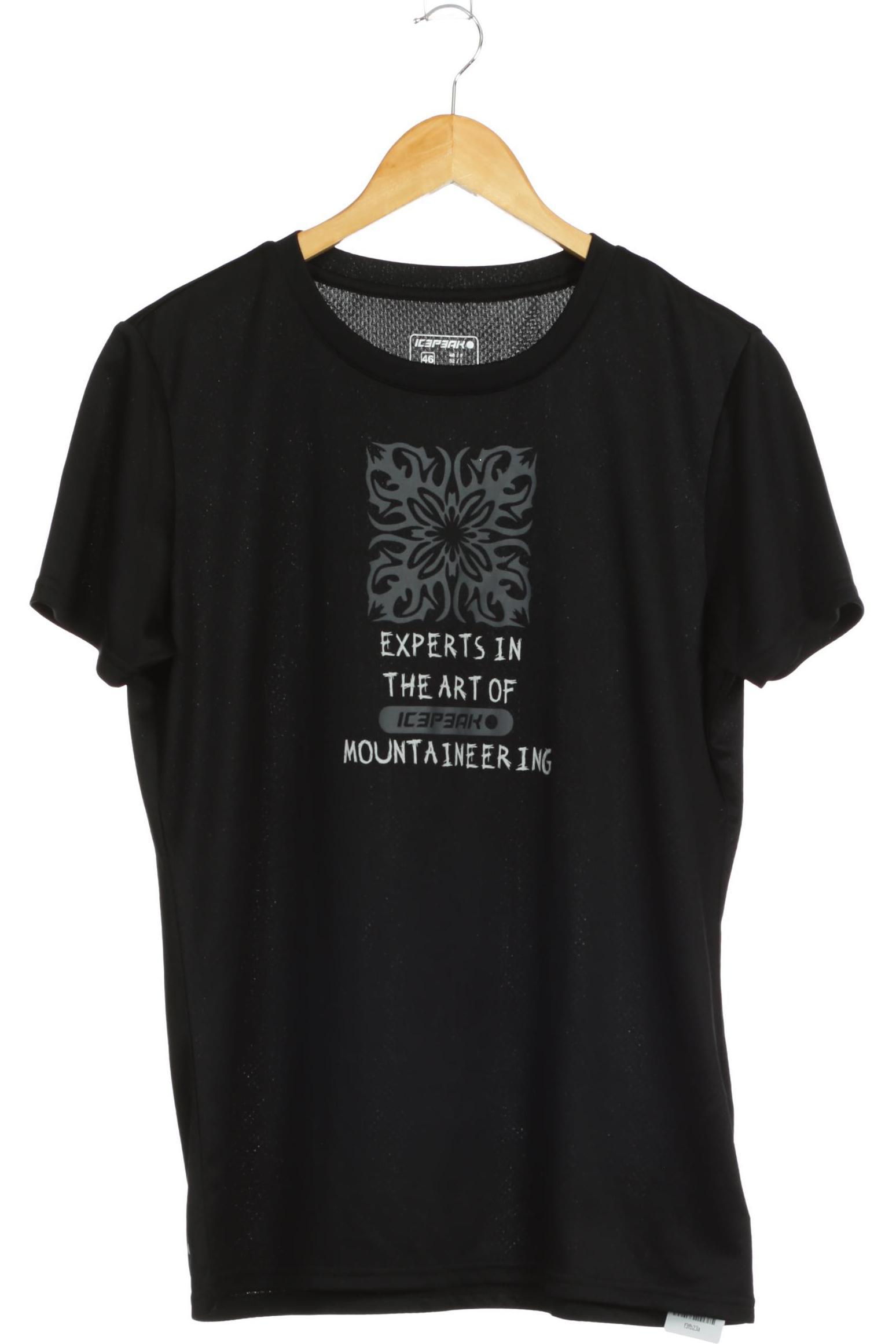 

Icepeak Damen T-Shirt, schwarz, Gr. 46