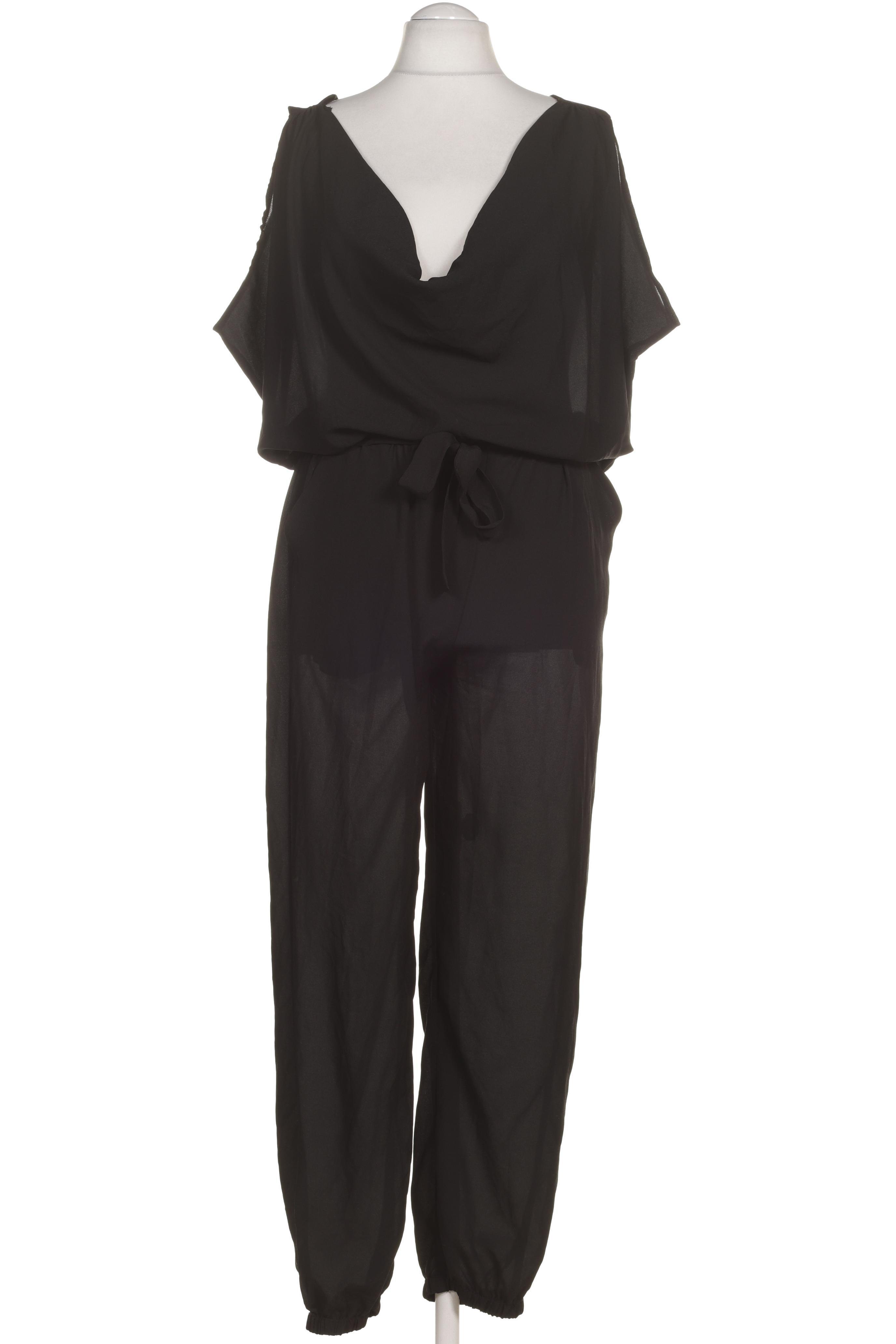 

Ichi Damen Jumpsuit/Overall, schwarz, Gr.