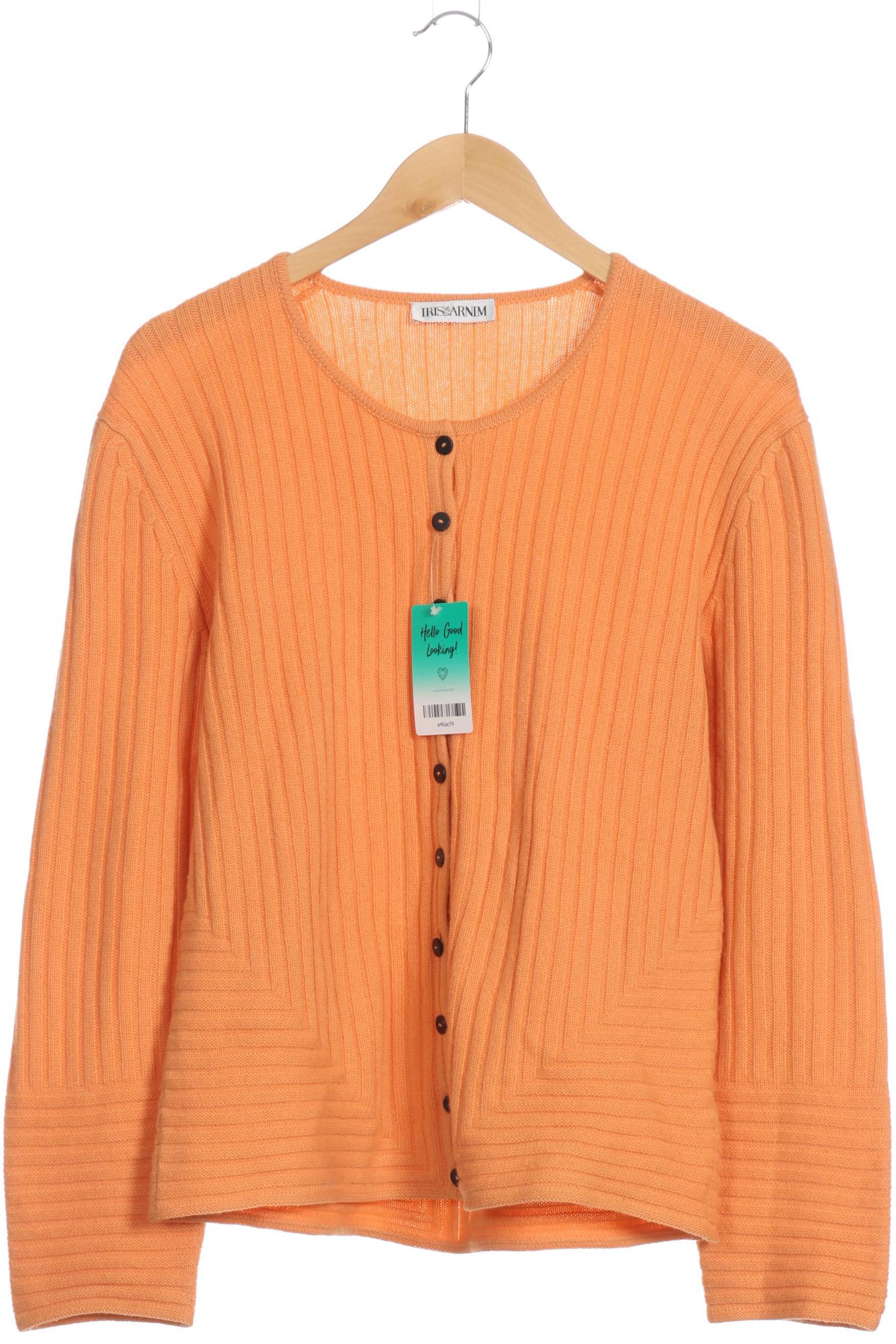 

Iris VON Arnim Damen Strickjacke, orange, Gr.