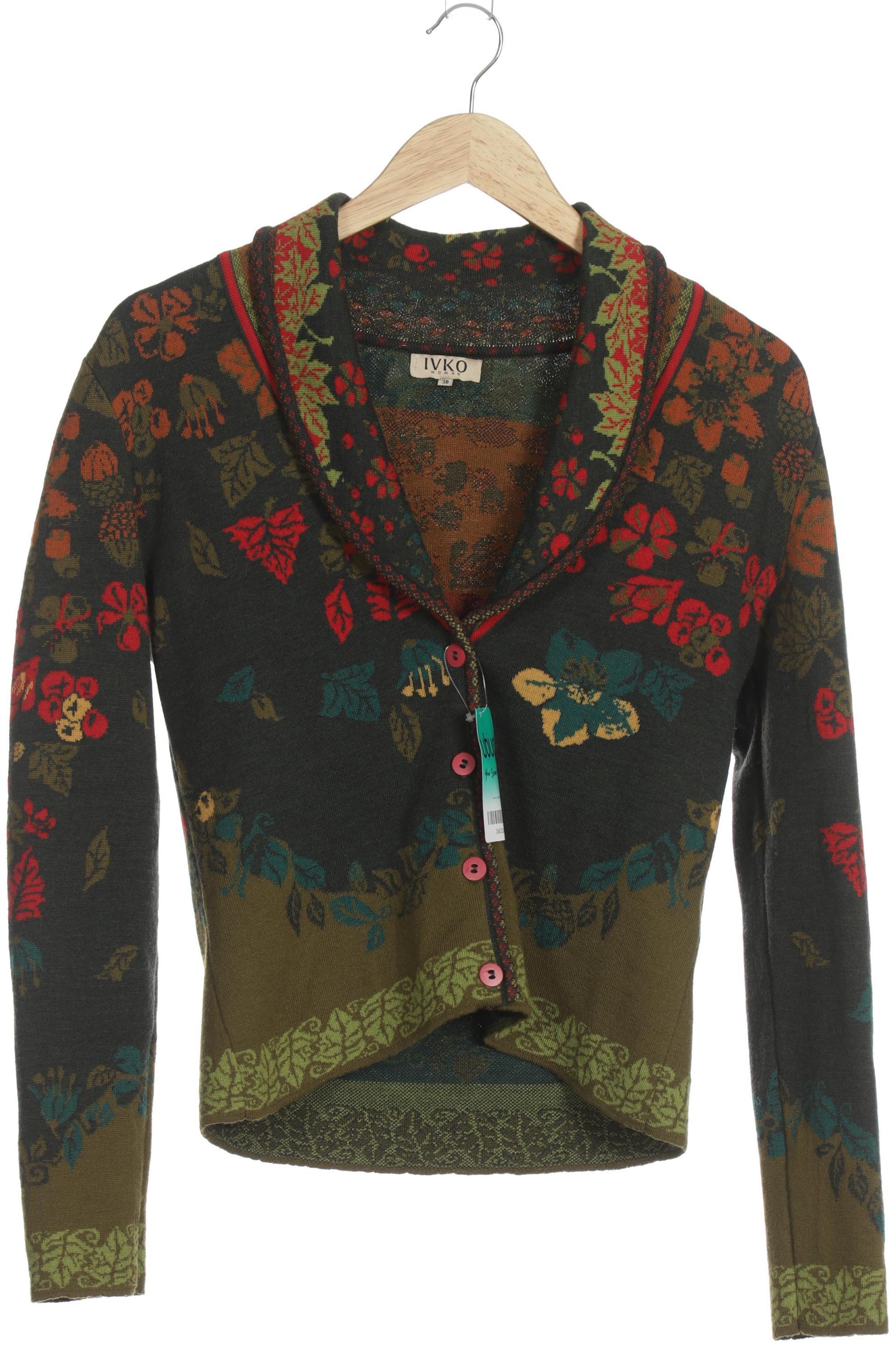 

Ivko Damen Strickjacke, grün, Gr. 38