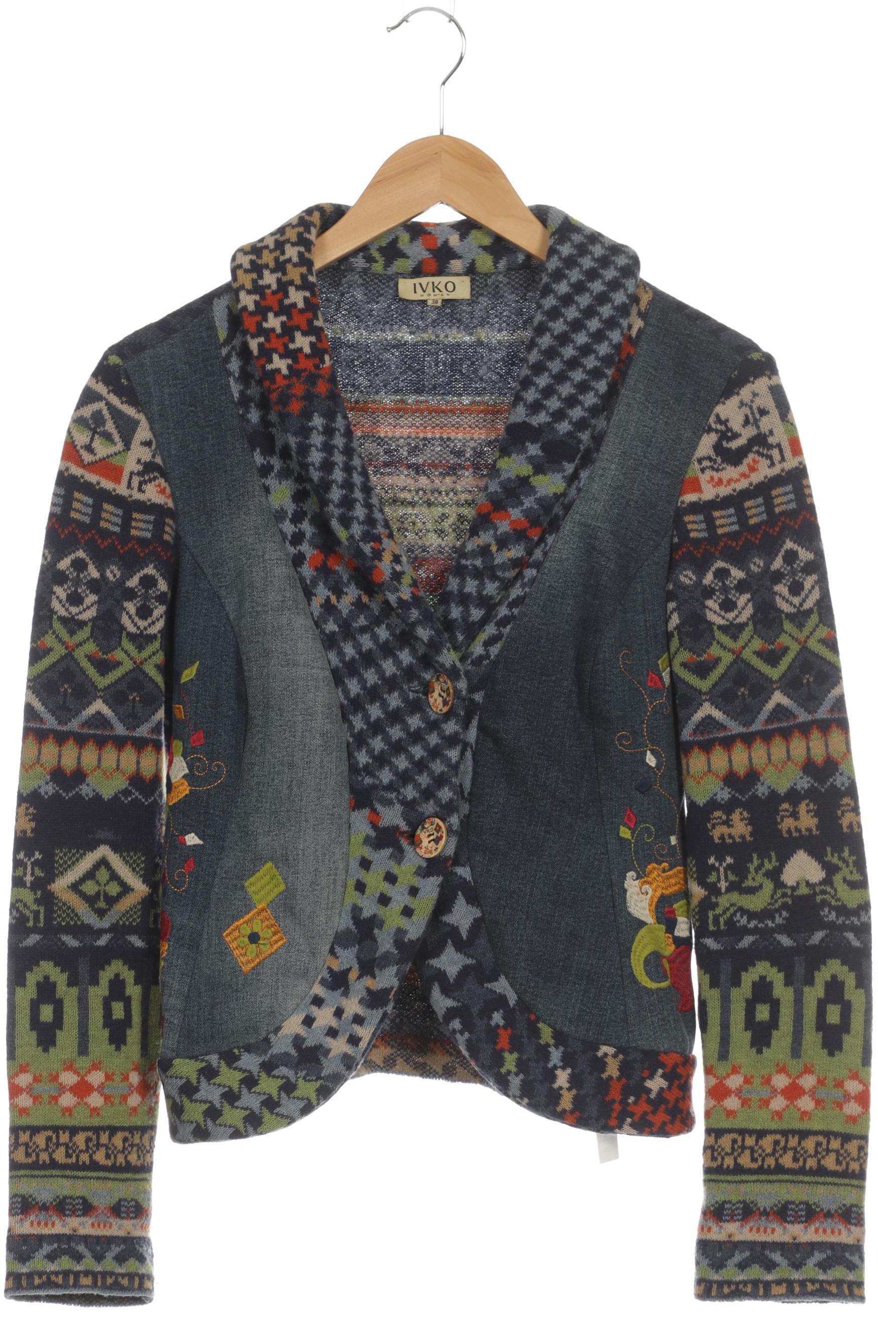 

Ivko Damen Strickjacke, blau, Gr. 38