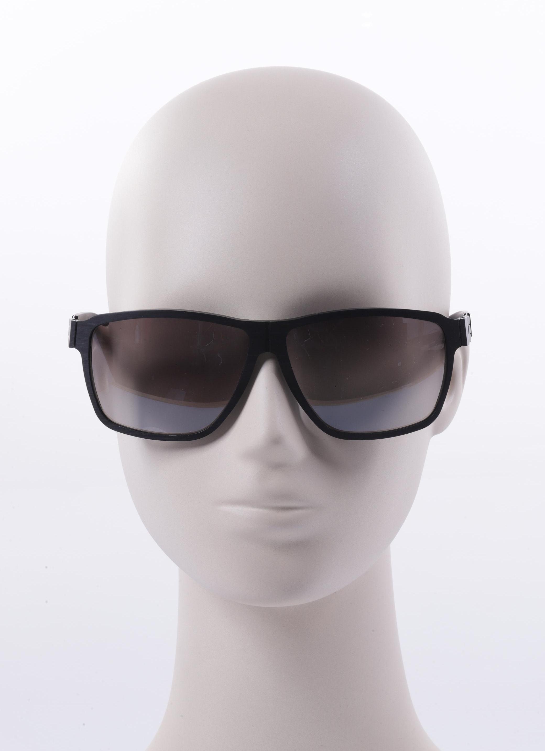 

ic! berlin Damen Sonnenbrille, schwarz, Gr.