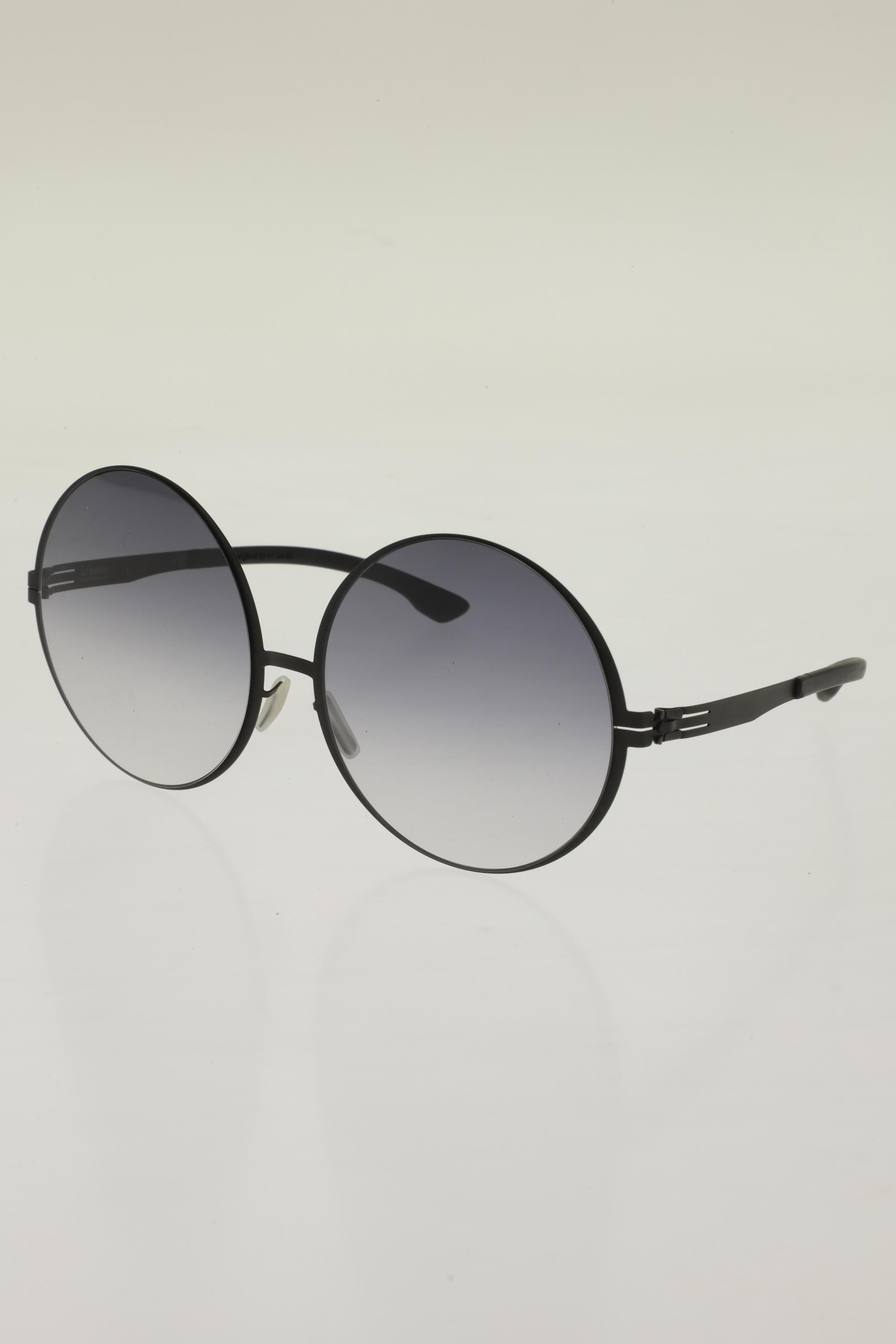 

ic! berlin Damen Sonnenbrille, schwarz, Gr.