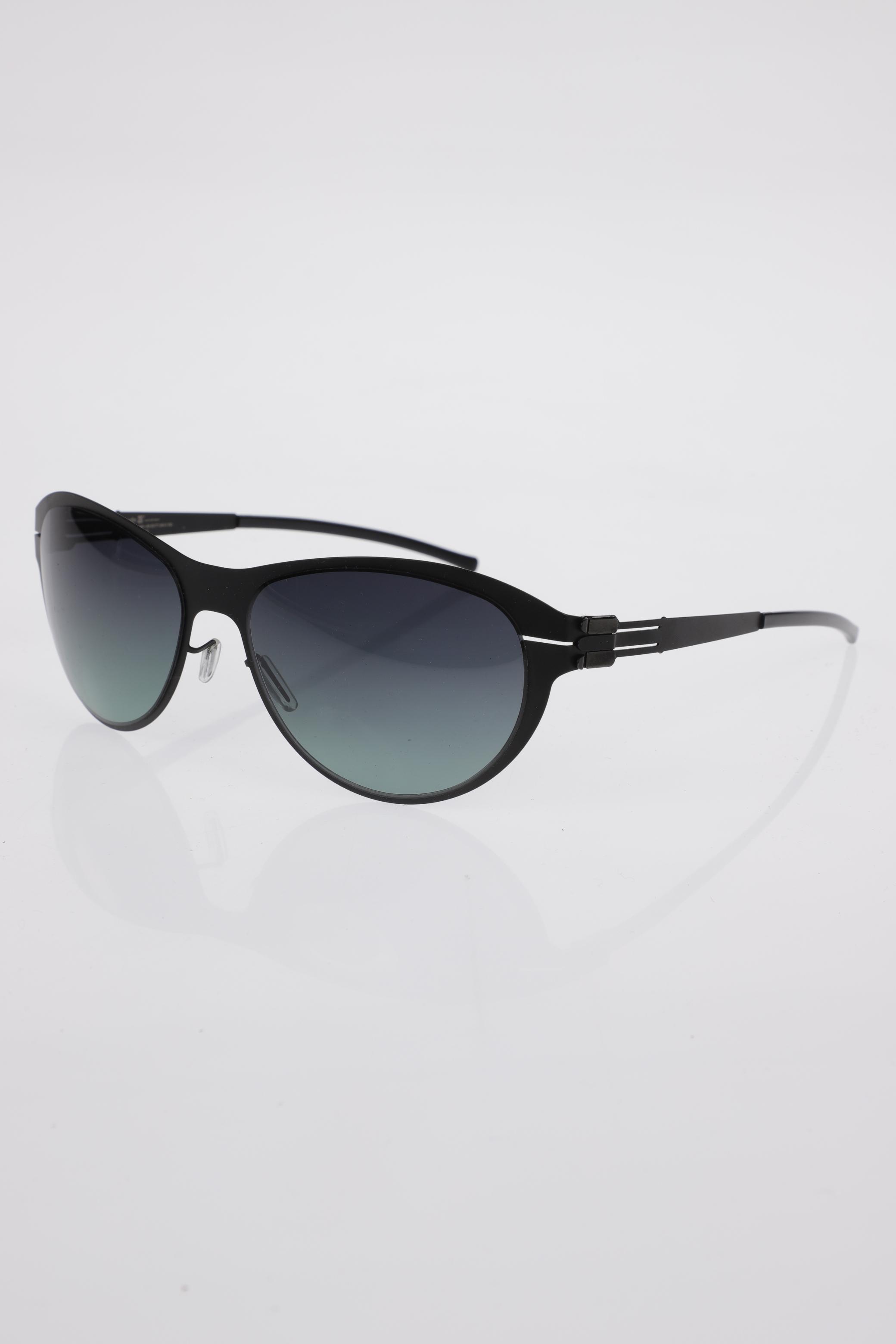 

ic! berlin Damen Sonnenbrille, schwarz, Gr.