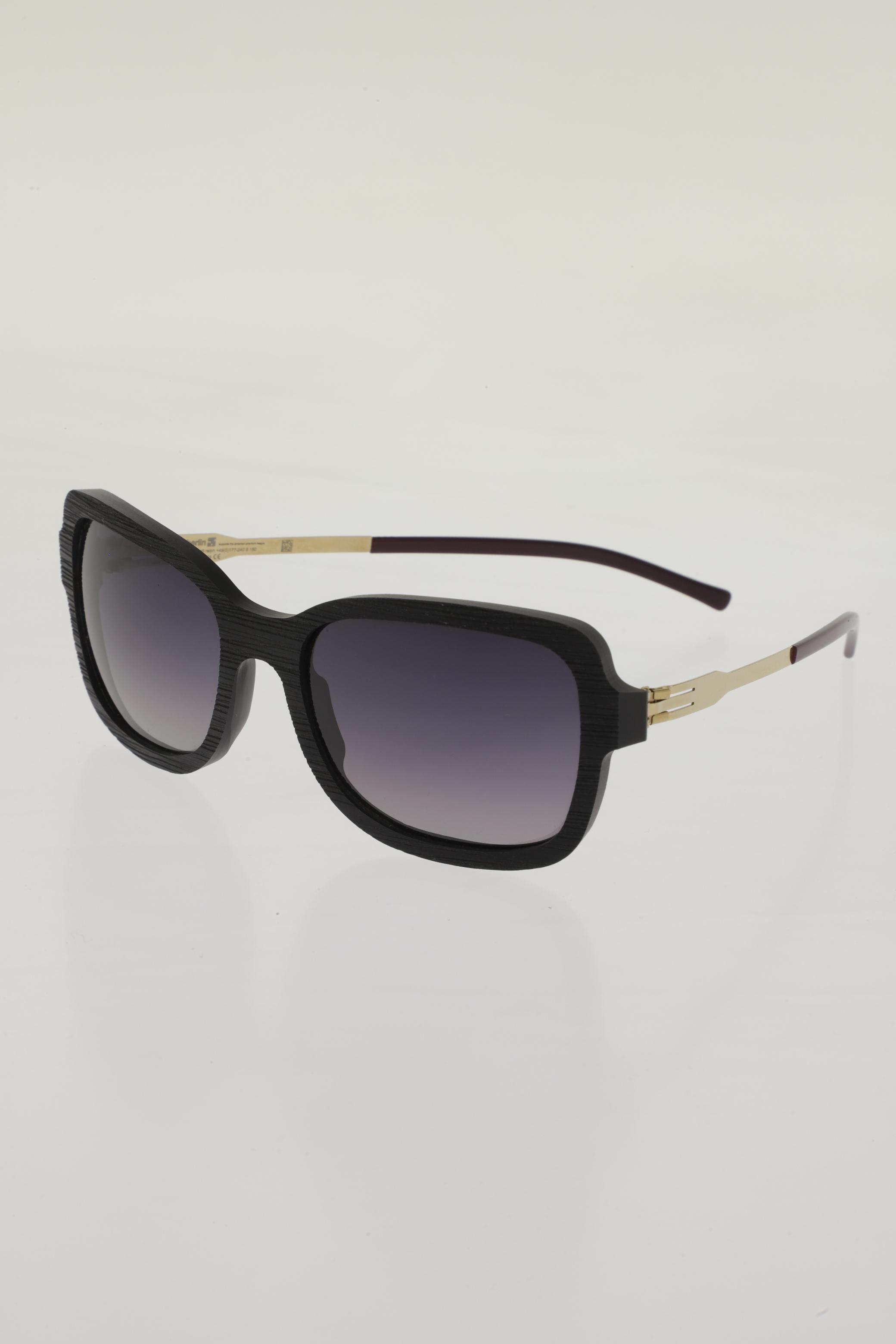 

ic! berlin Damen Sonnenbrille, schwarz, Gr.