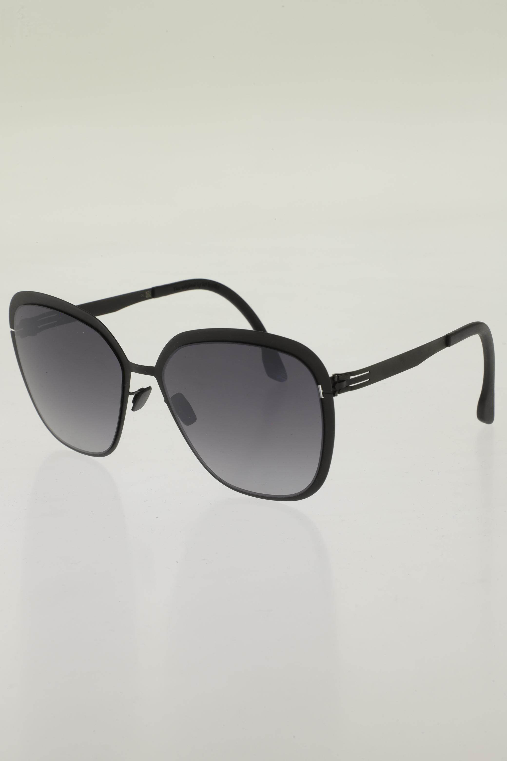 

ic! berlin Damen Sonnenbrille, schwarz