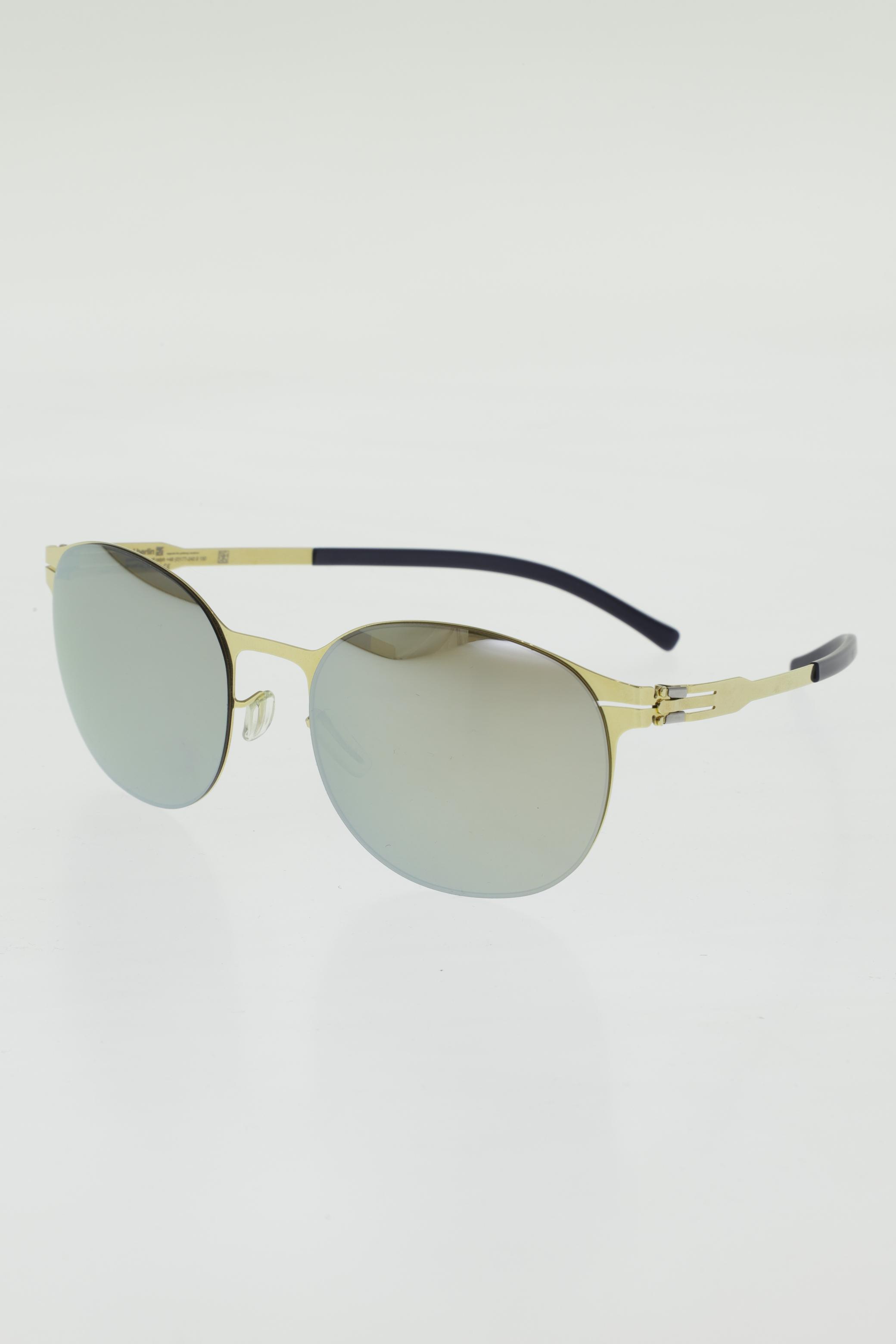 

ic! berlin Damen Sonnenbrille, gold, Gr.