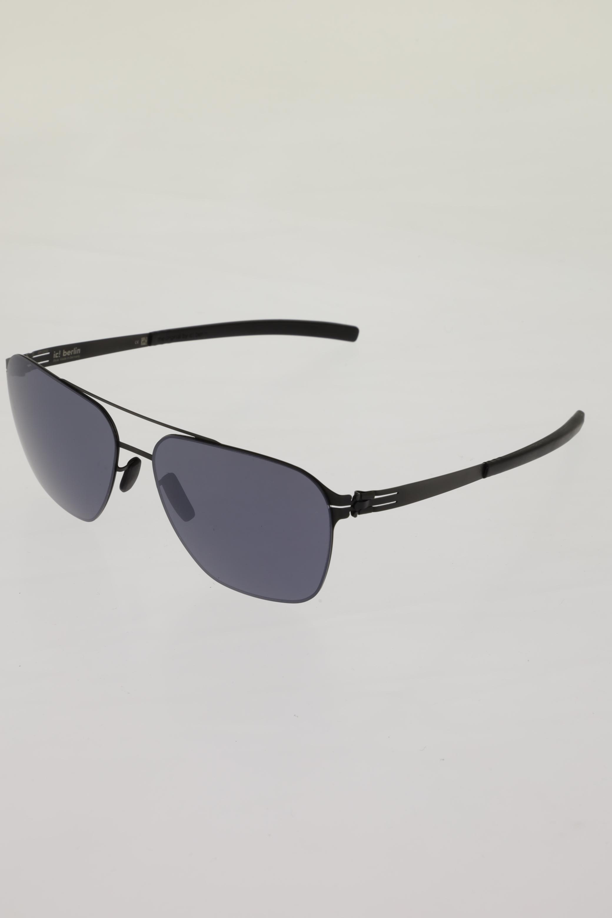 

ic! berlin Herren Sonnenbrille, schwarz, Gr.