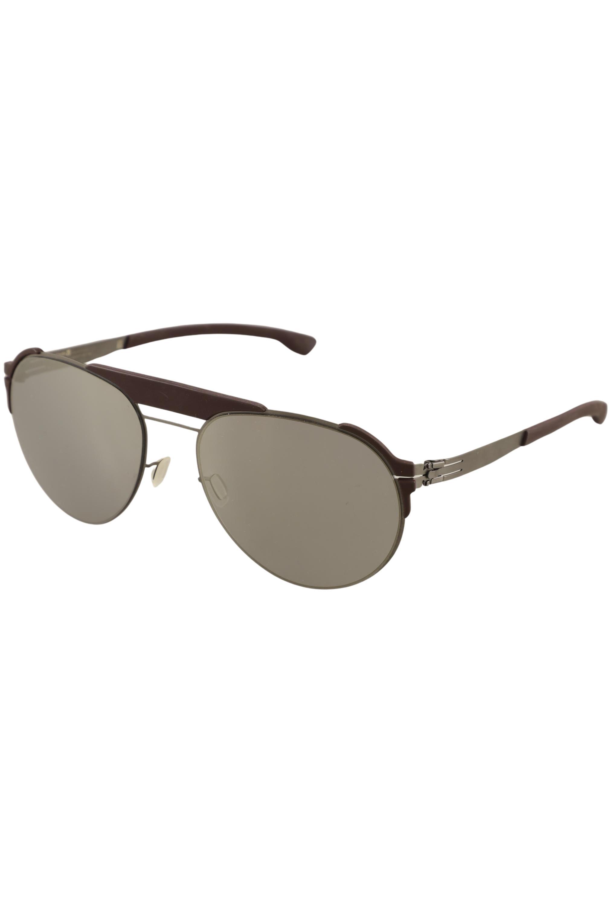 

ic! berlin Herren Sonnenbrille, braun, Gr.