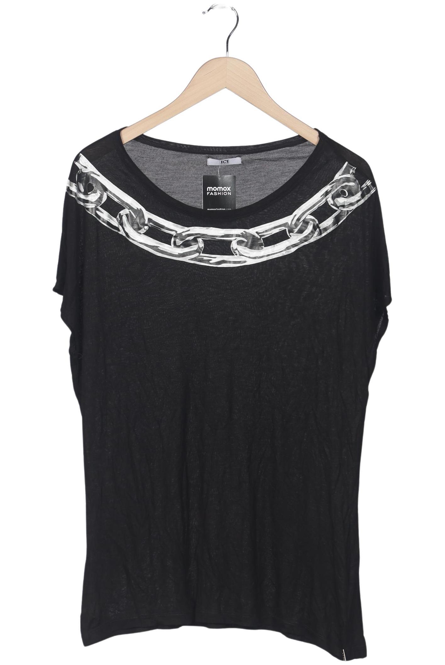 

Ice Iceberg Damen T-Shirt, schwarz, Gr. 48