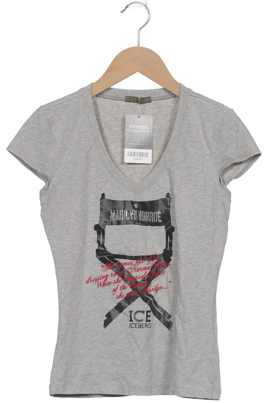 

Ice Iceberg Damen T-Shirt, grau, Gr. 34