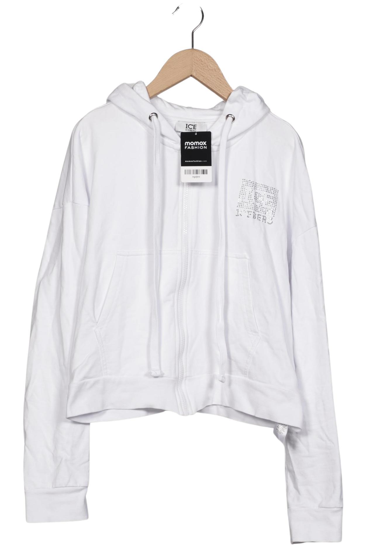 

Ice Iceberg Damen Kapuzenpullover, weiß, Gr. 36