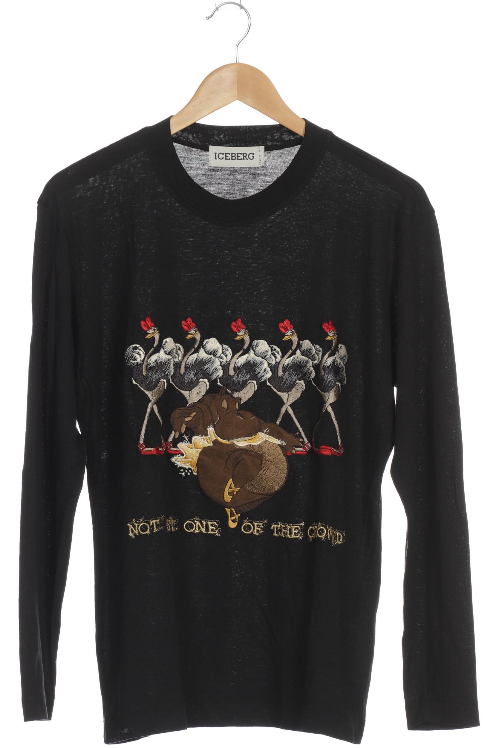 

Iceberg Damen Pullover, schwarz, Gr.