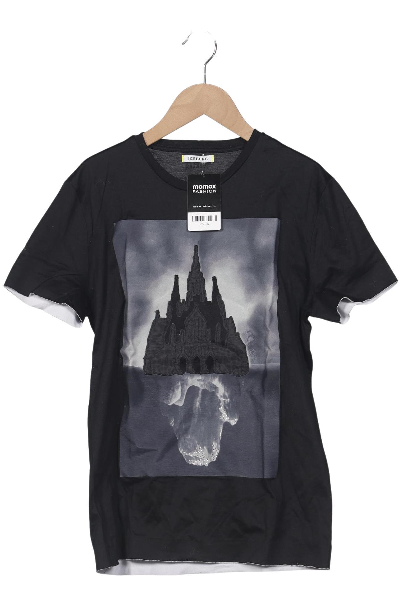 

Iceberg Damen T-Shirt, schwarz, Gr. 40