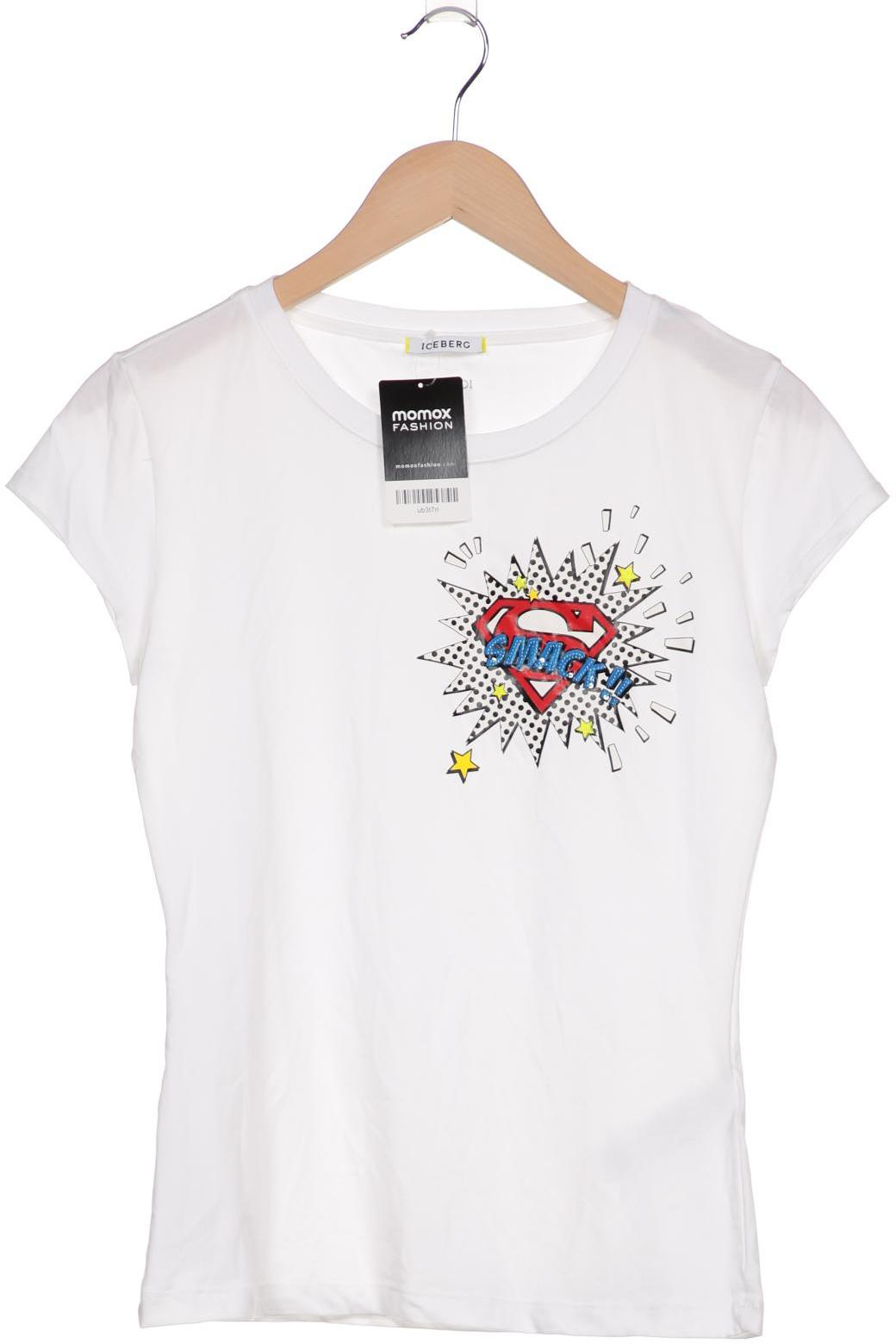 

Iceberg Damen T-Shirt, weiß, Gr. 42