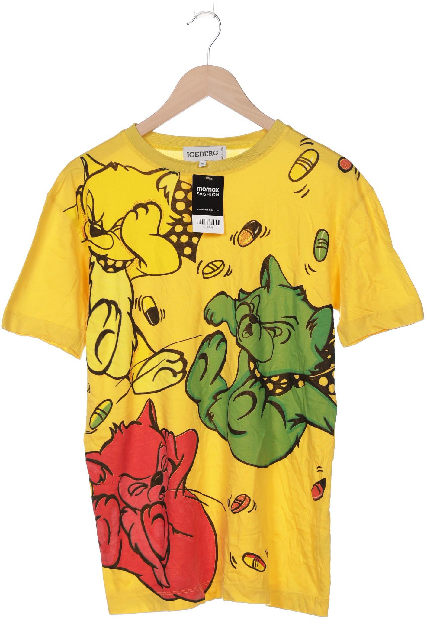 

Iceberg Damen T-Shirt, gelb, Gr. 42