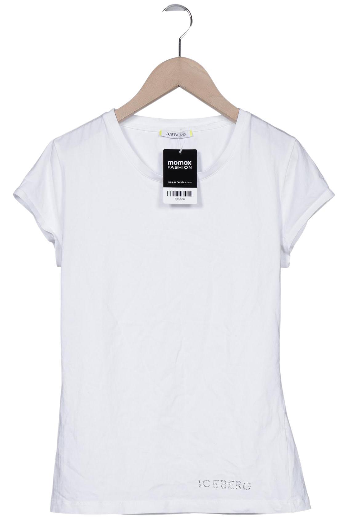 

Iceberg Damen T-Shirt, weiß, Gr. 36