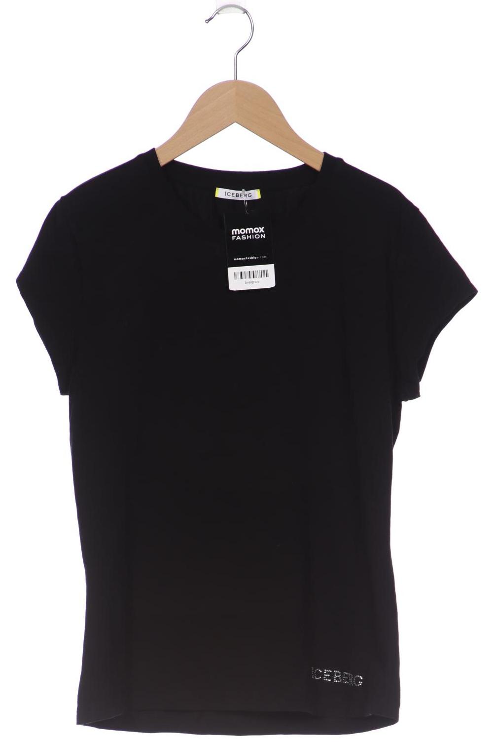 

Iceberg Damen T-Shirt, schwarz