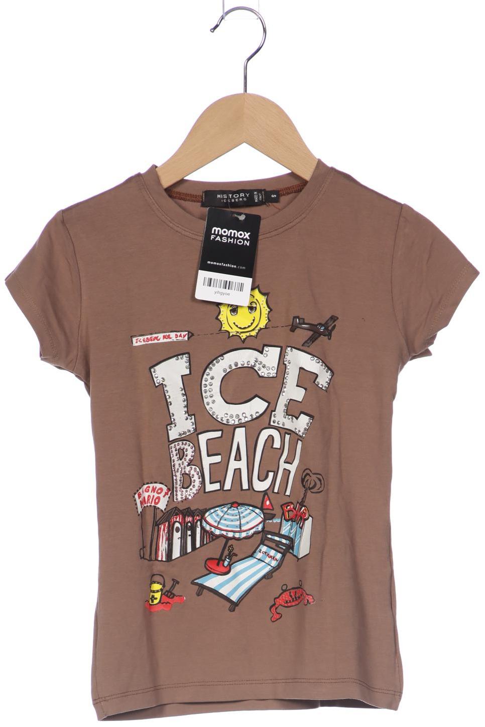 

Iceberg Damen T-Shirt, braun, Gr. 36
