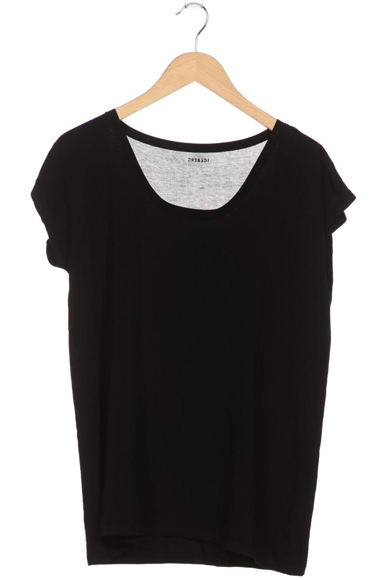 

Iceberg Damen T-Shirt, schwarz, Gr. 36