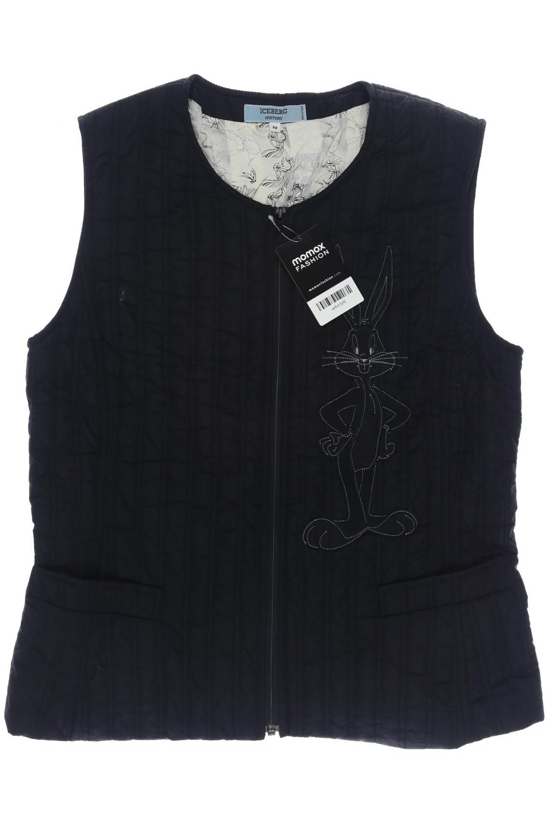 

Iceberg Damen Weste, schwarz, Gr. 48