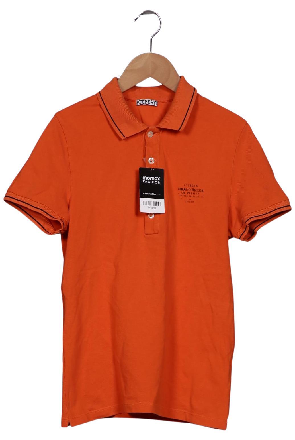 Thumbnail - Iceberg Herren Poloshirt, orange, Gr. 44