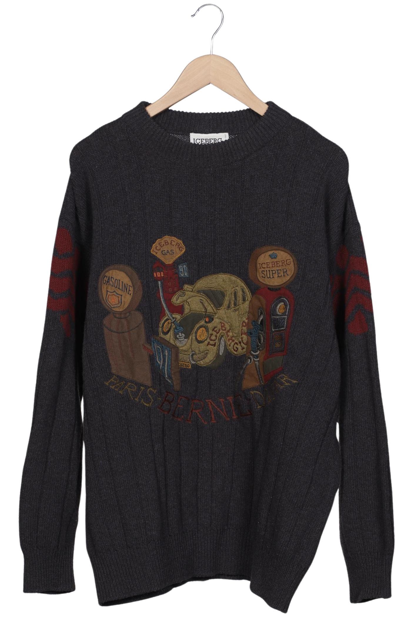 

Iceberg Herren Pullover, grau, Gr. 56