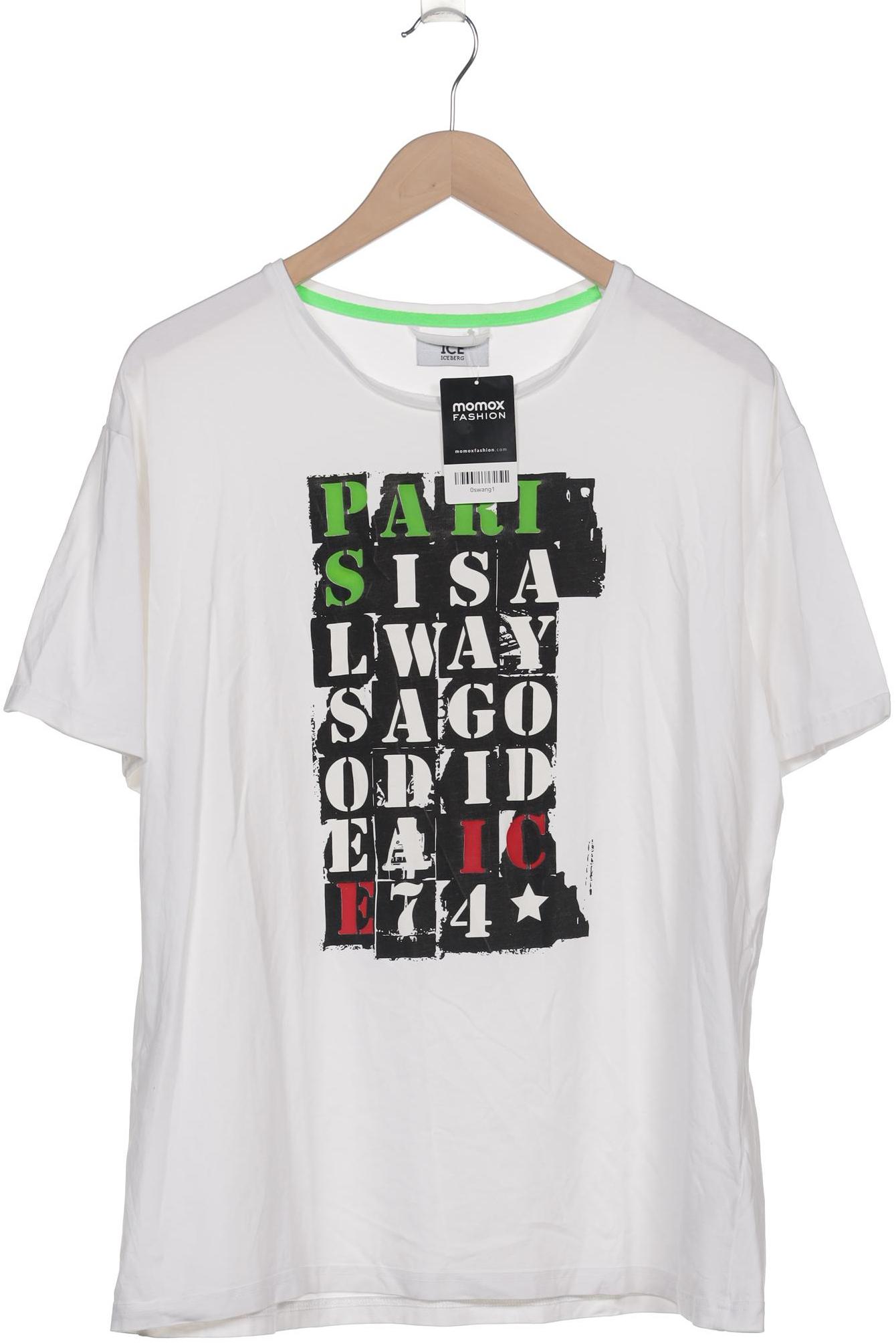 

Iceberg Herren T-Shirt, weiß, Gr. 60