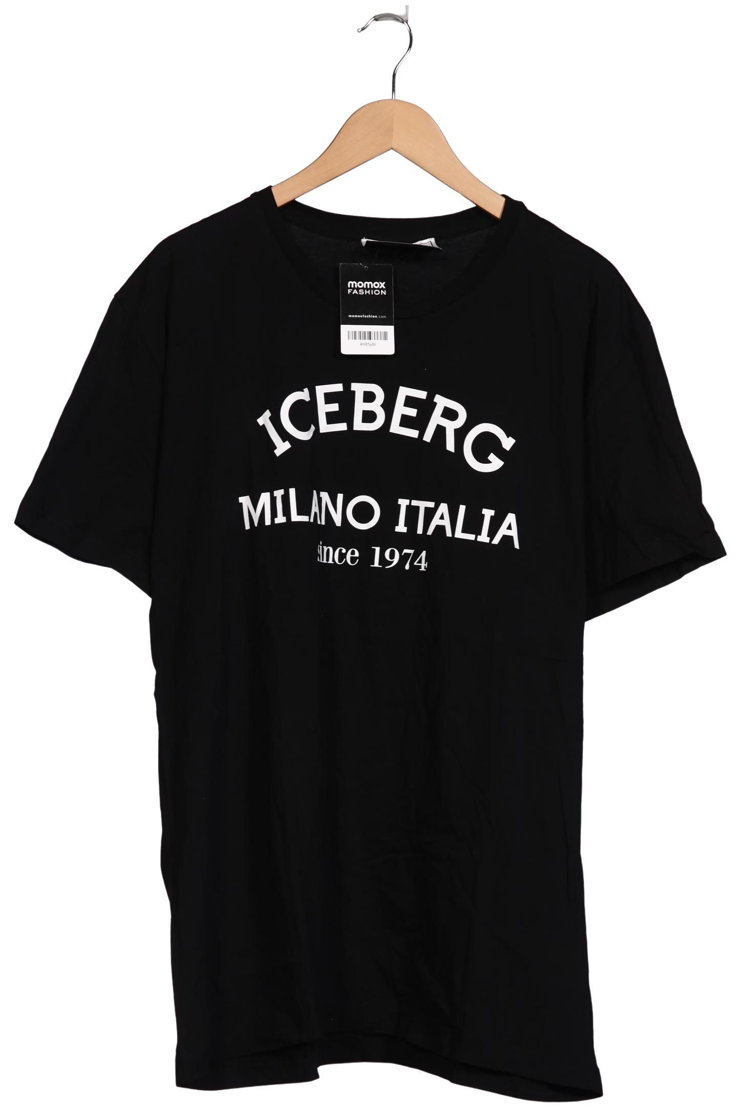 

Iceberg Herren T-Shirt, schwarz, Gr. 60