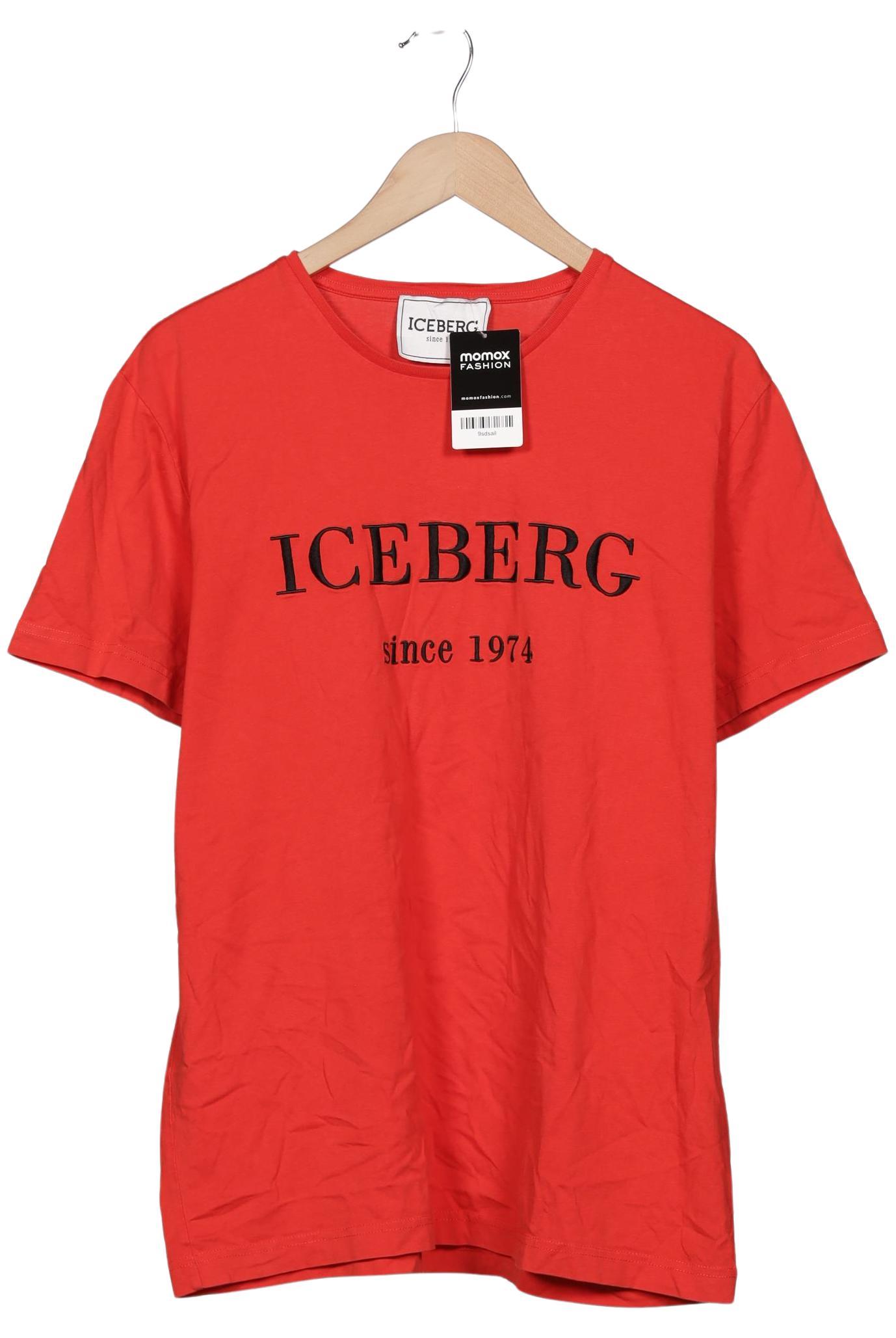 

Iceberg Herren T-Shirt, rot, Gr. 58