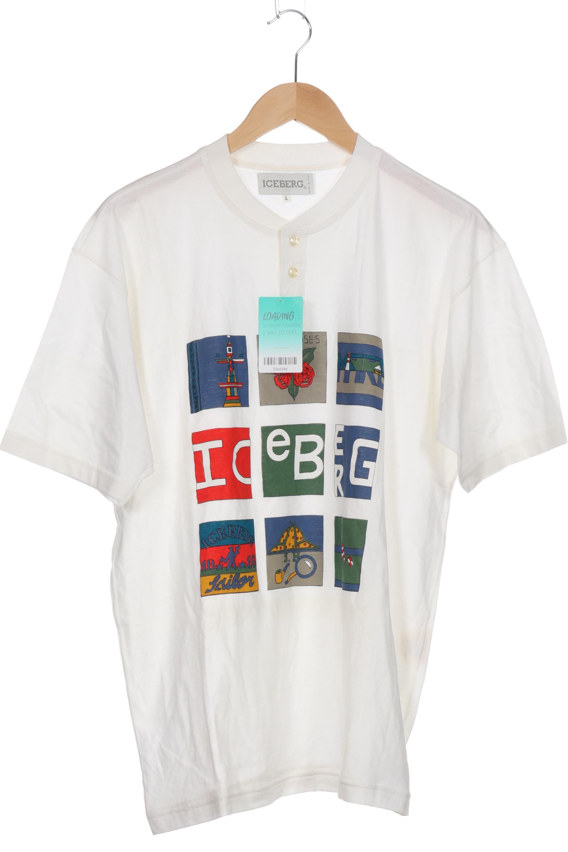 Thumbnail - Iceberg Herren T-Shirt, weiß, Gr.