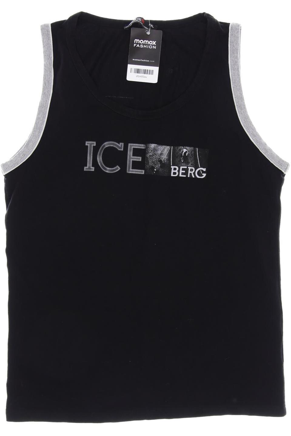 

Iceberg Herren T-Shirt, schwarz, Gr. 56