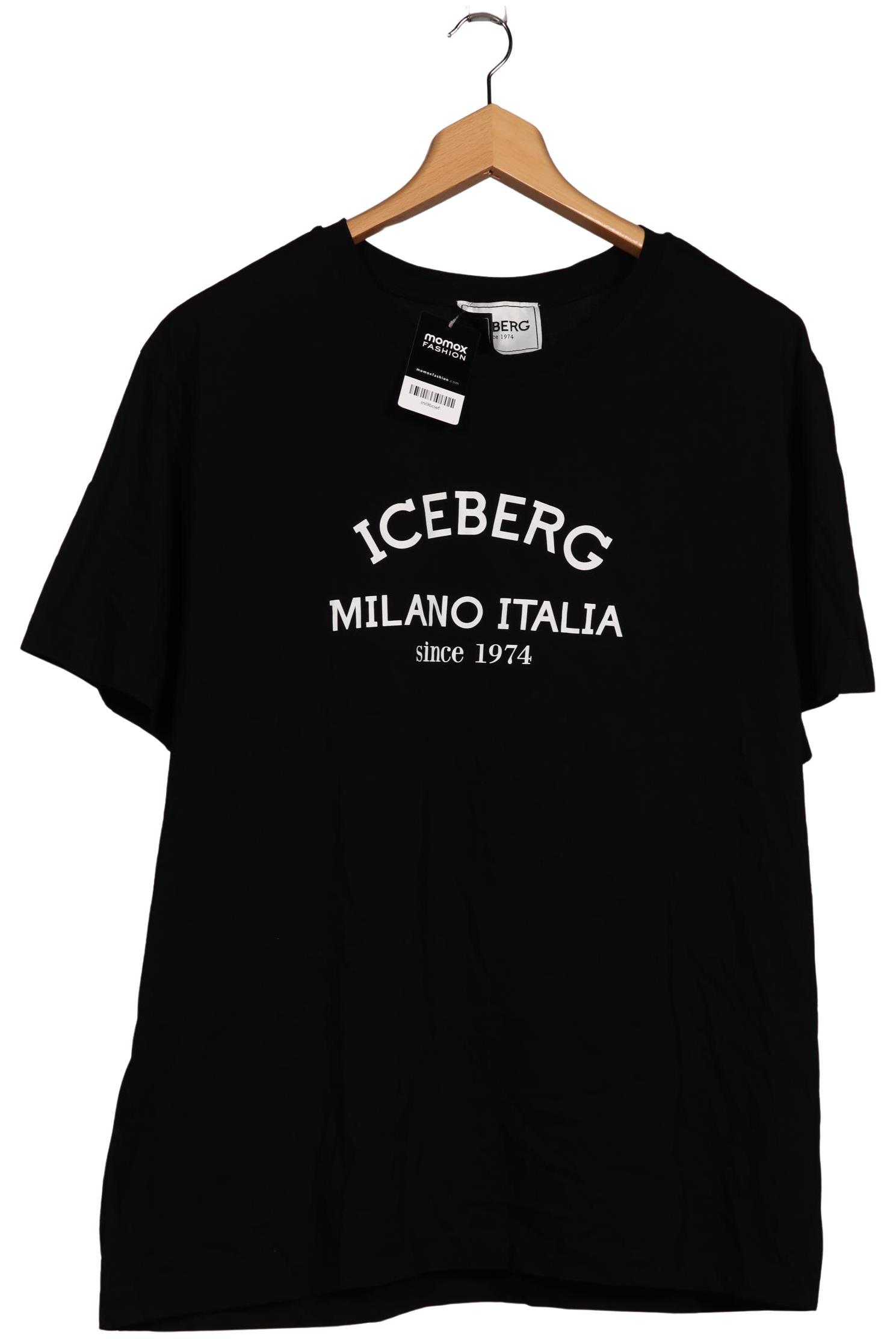 

Iceberg Herren T-Shirt, schwarz, Gr. 60