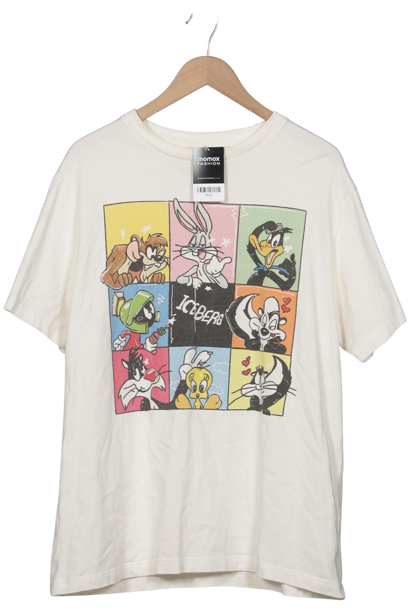 

Iceberg Herren T-Shirt, cremeweiß, Gr. 52