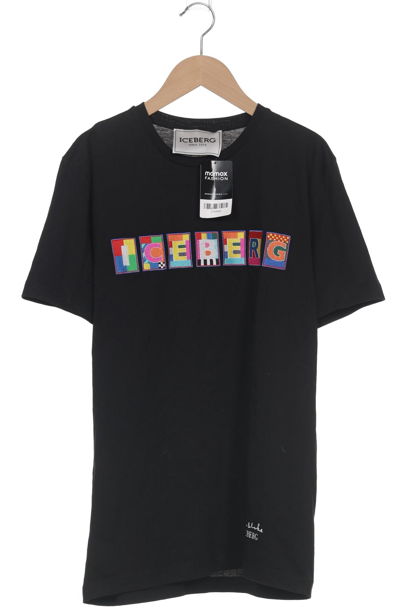 

Iceberg Herren T-Shirt, schwarz, Gr. 46