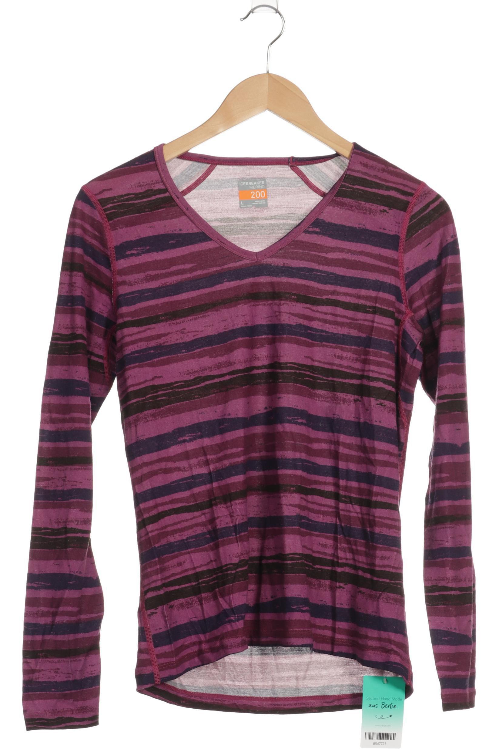 

Icebreaker Damen Langarmshirt, lila, Gr.
