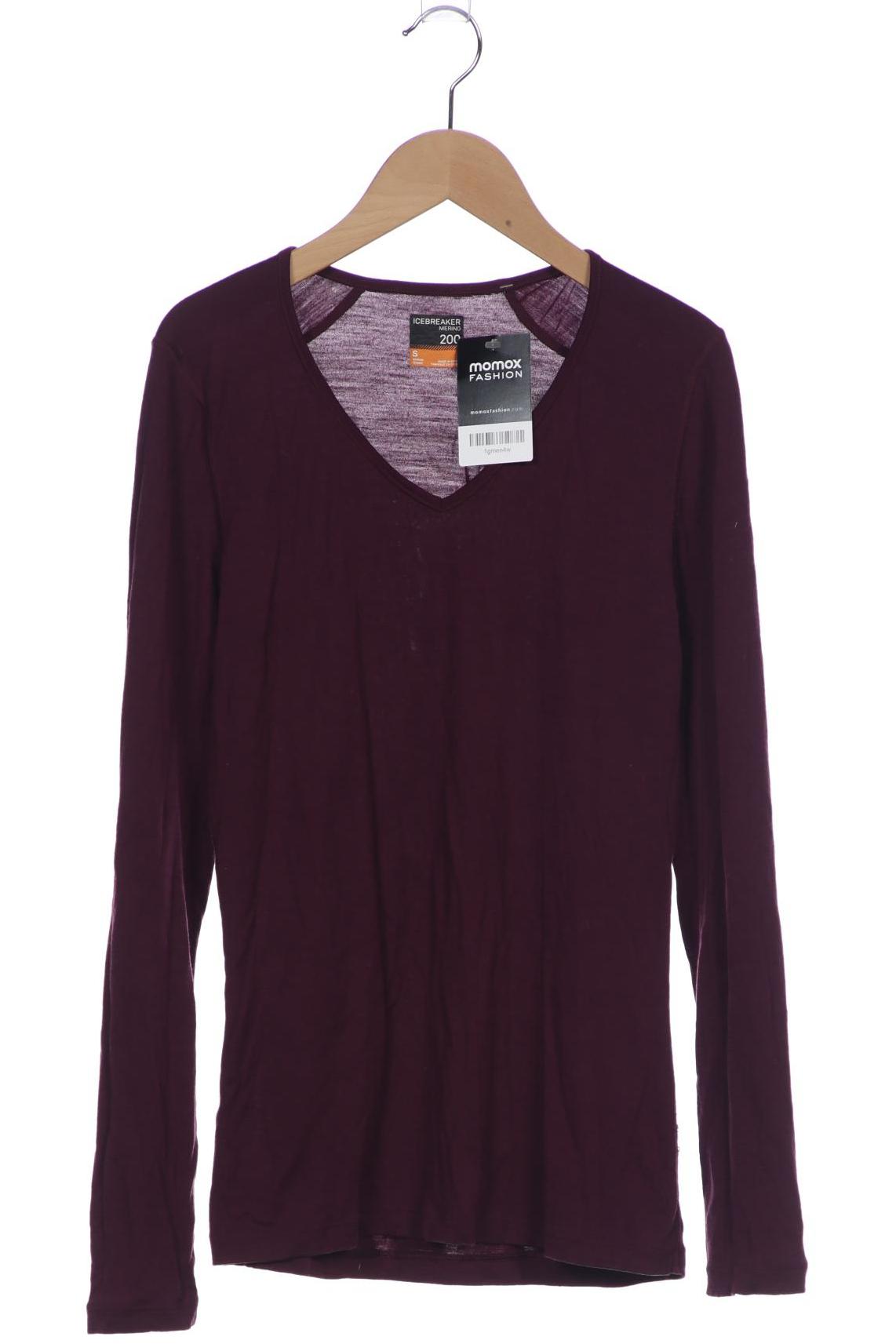 

Icebreaker Damen Langarmshirt, bordeaux, Gr. 36
