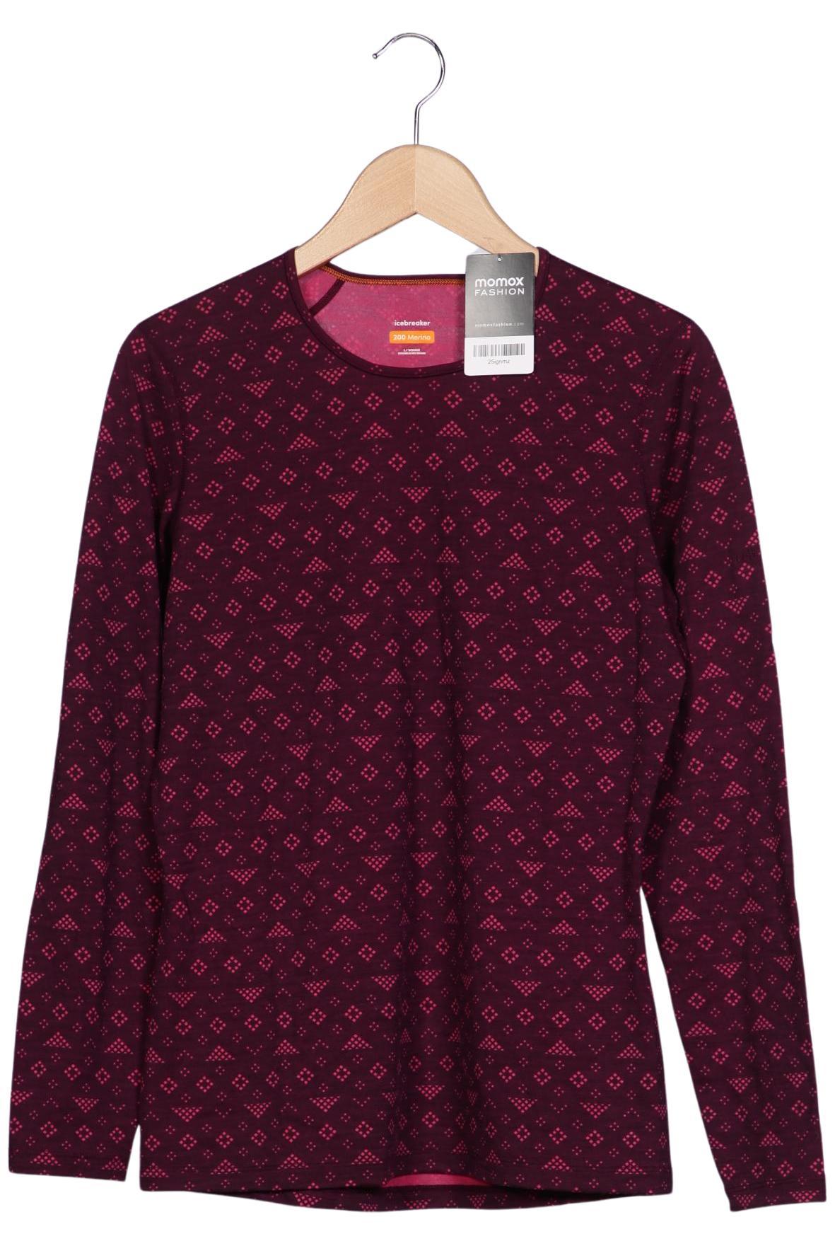 

Icebreaker Damen Langarmshirt, bordeaux, Gr. 42