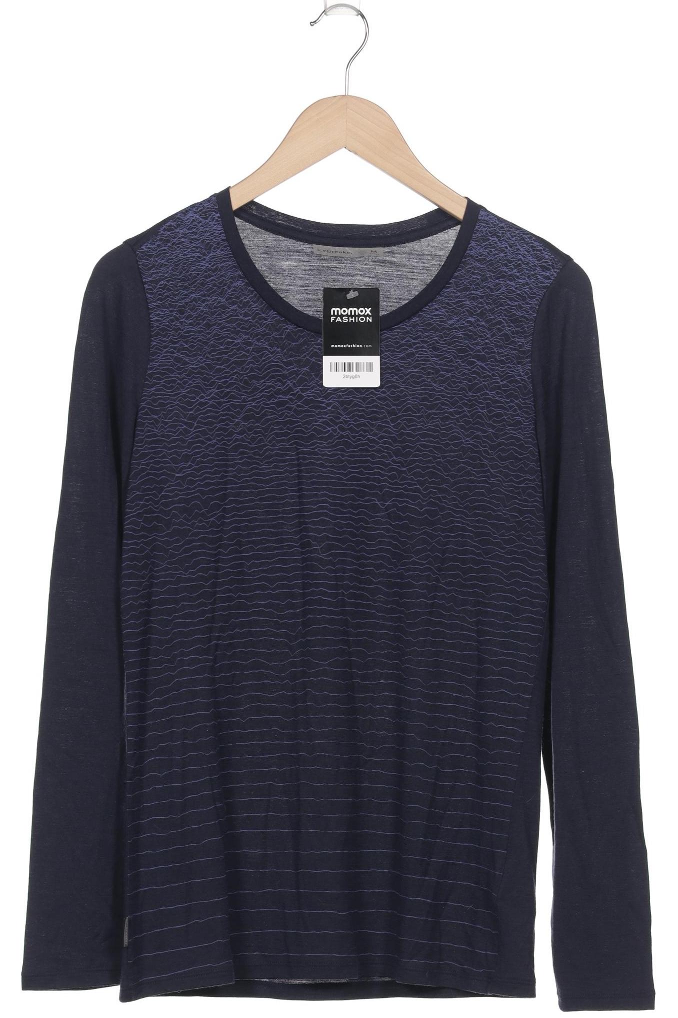 

Icebreaker Damen Langarmshirt, marineblau, Gr. 38
