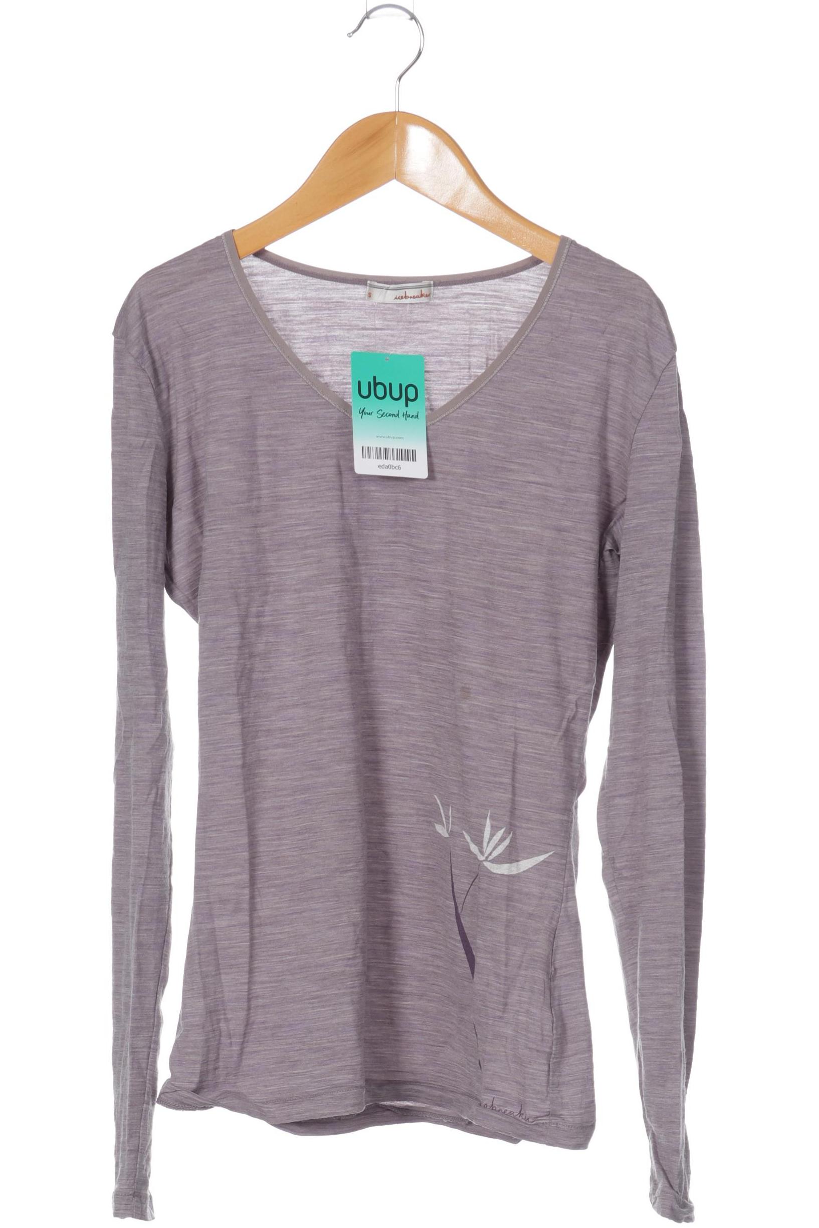 

Icebreaker Damen Langarmshirt, grau, Gr. 36