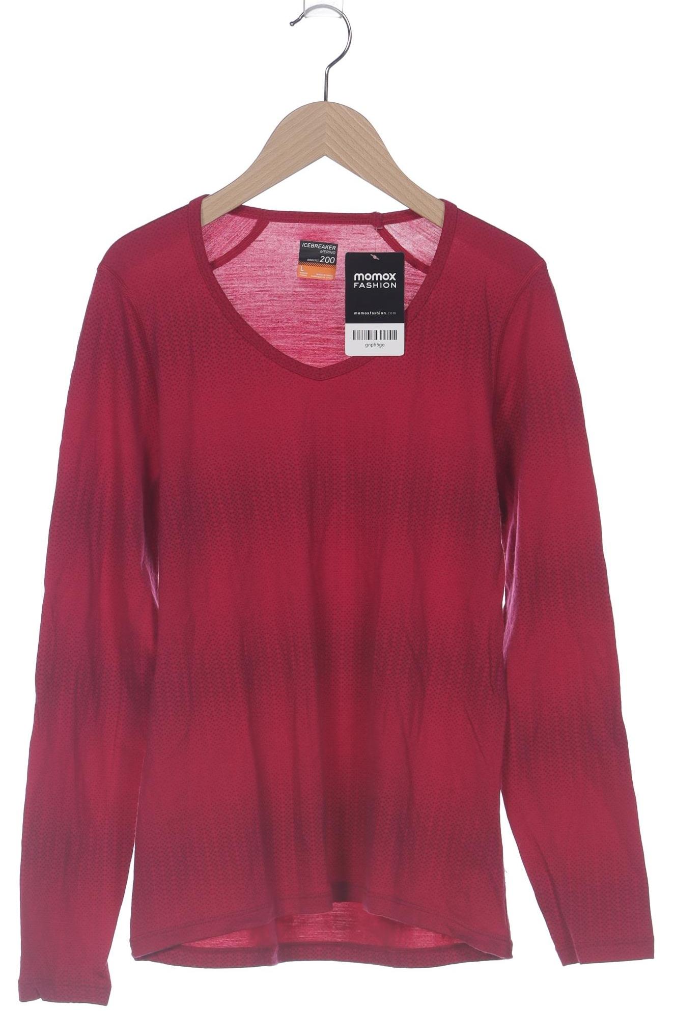 

Icebreaker Damen Langarmshirt, pink, Gr. 42