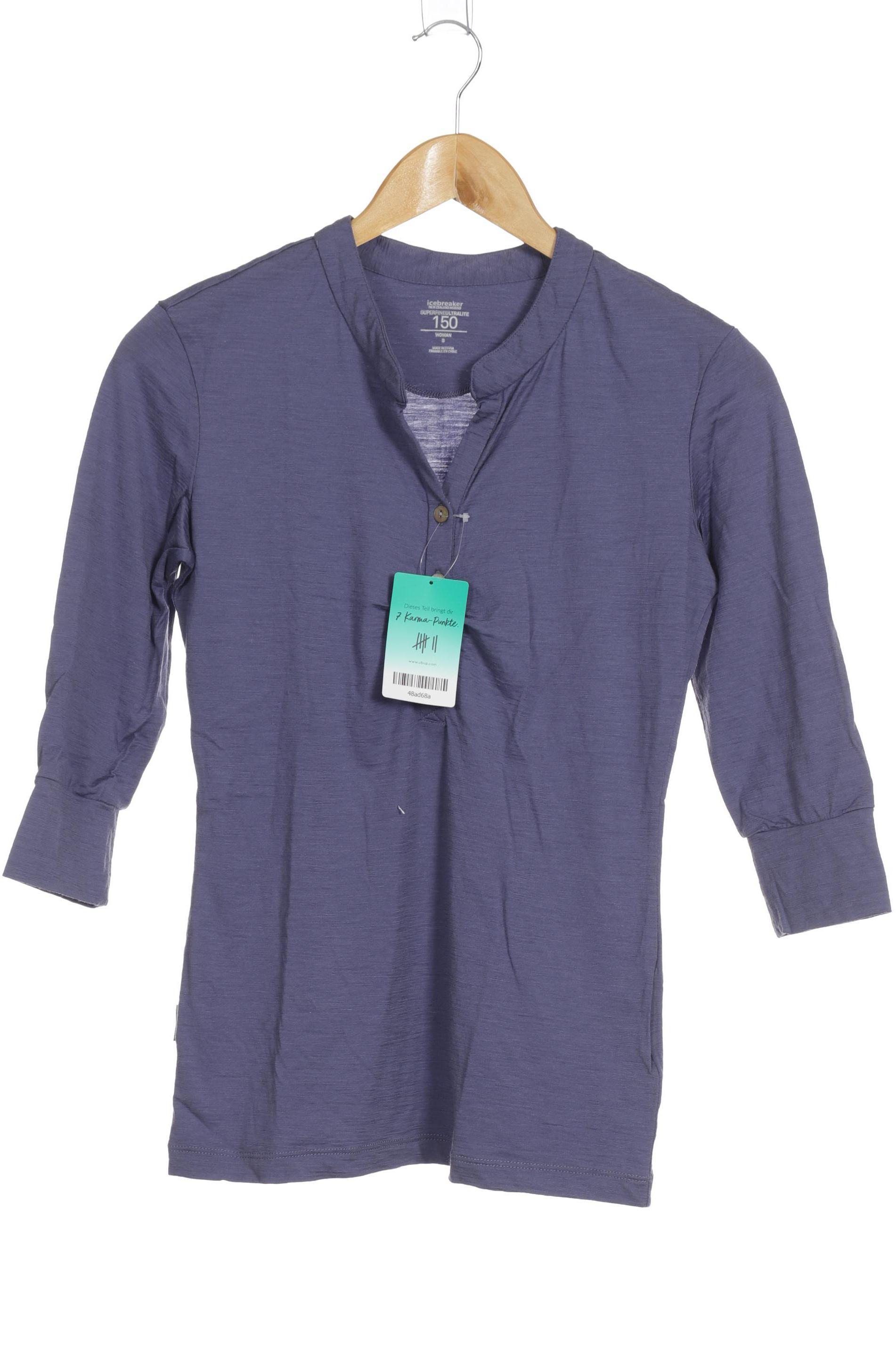 

Icebreaker Damen Langarmshirt, blau, Gr.