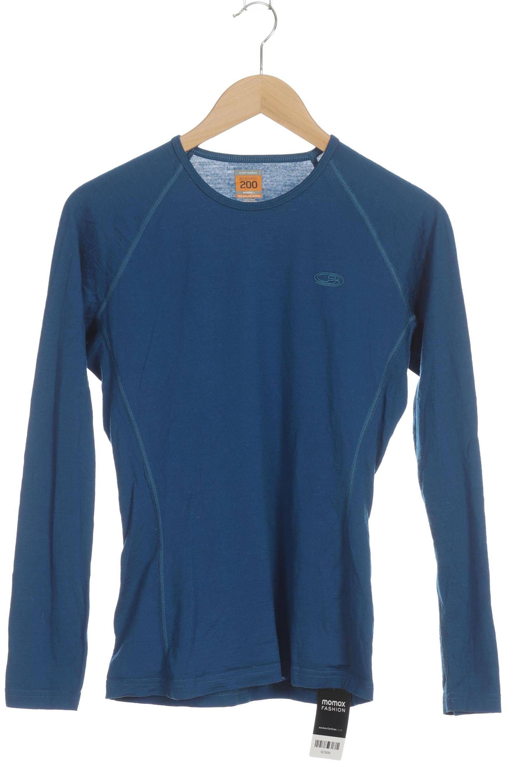 

Icebreaker Damen Langarmshirt, blau, Gr.