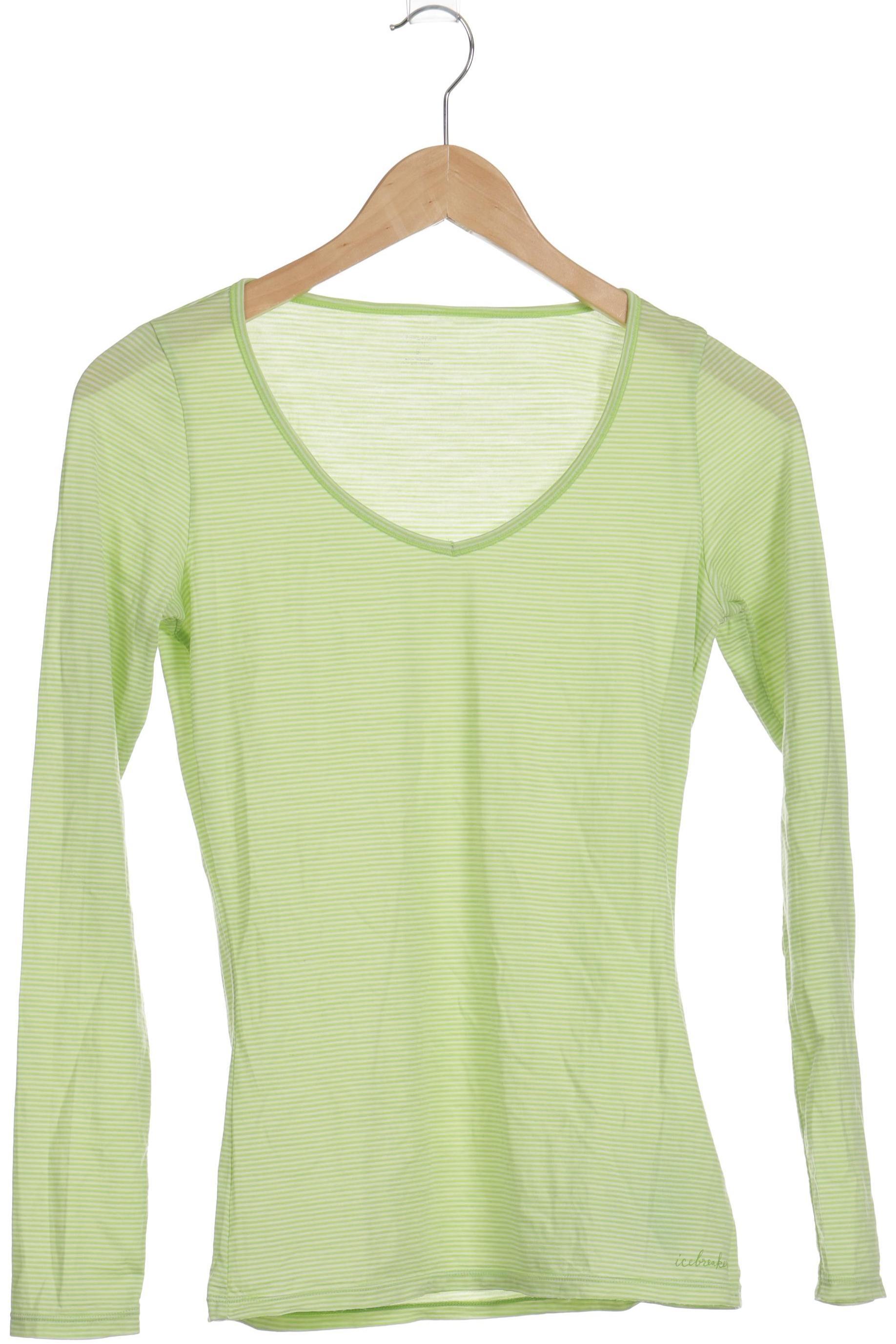 

Icebreaker Damen Langarmshirt, grün, Gr.