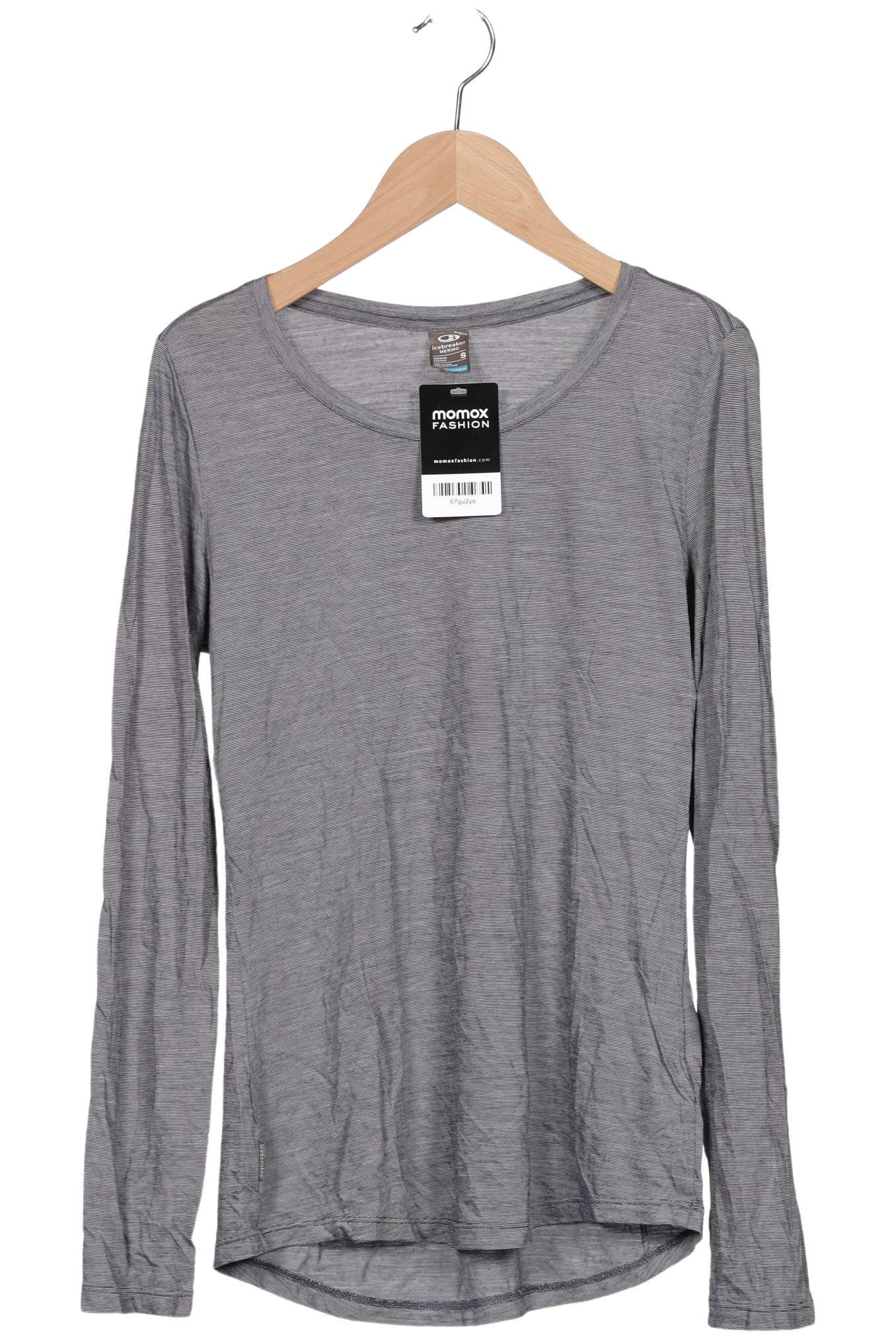 

Icebreaker Damen Langarmshirt, grau, Gr. 36