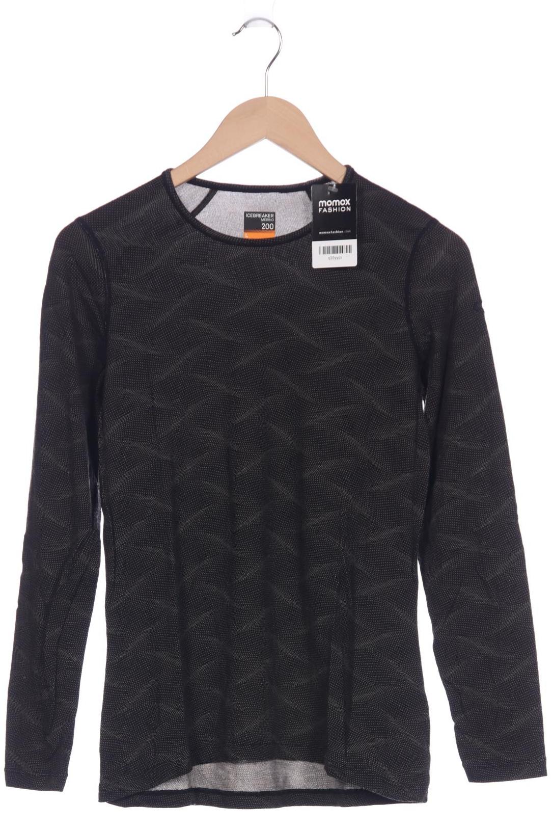 

Icebreaker Damen Langarmshirt, schwarz, Gr. 42
