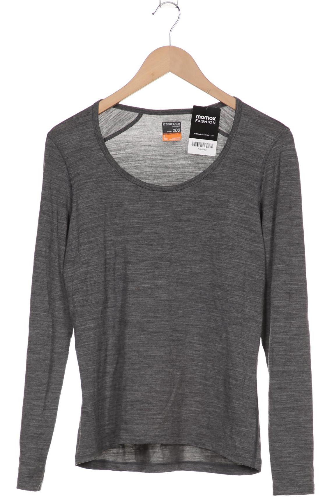 

Icebreaker Damen Langarmshirt, grau