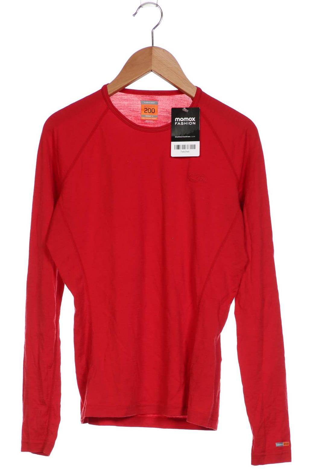 

Icebreaker Damen Langarmshirt, rot, Gr. 36