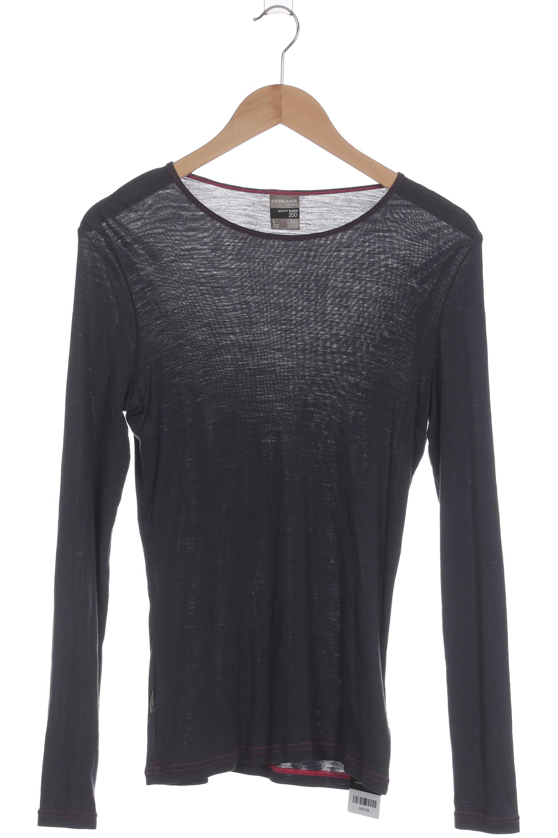 

Icebreaker Damen Langarmshirt, grau, Gr.