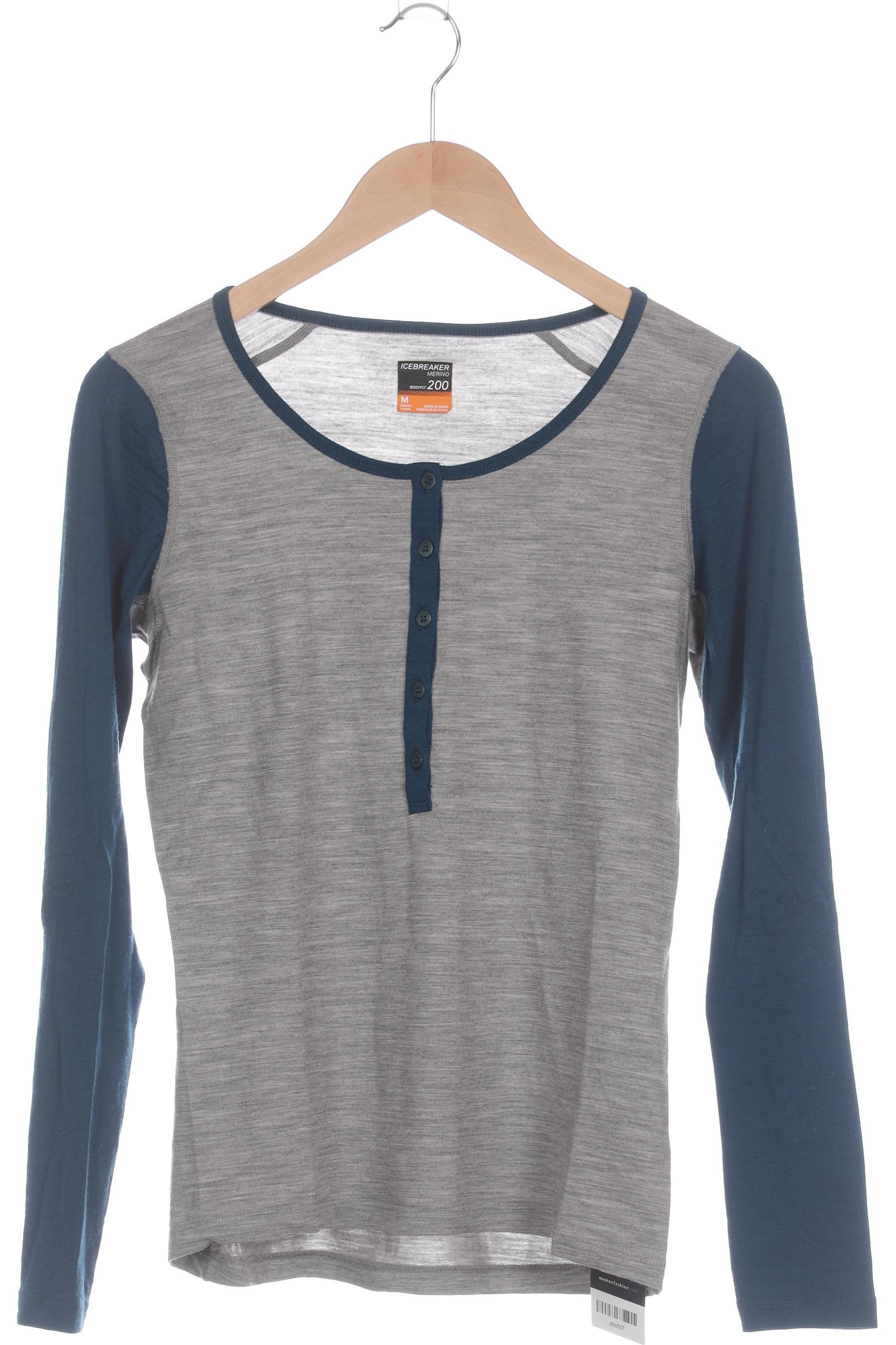 

Icebreaker Damen Langarmshirt, grau, Gr.
